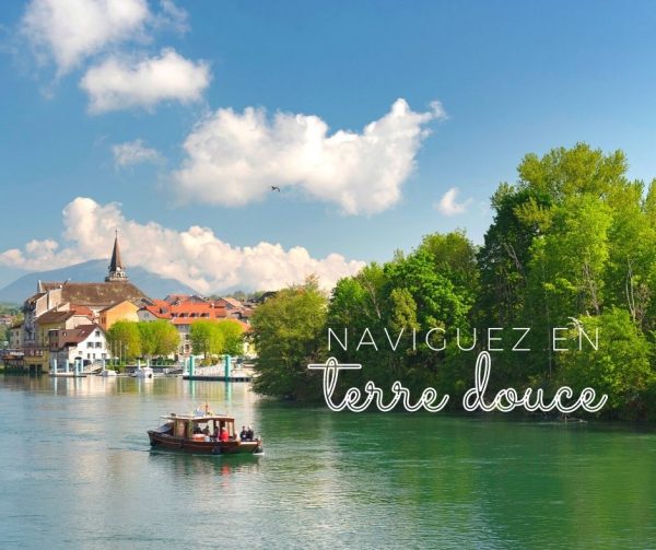 Balade en sapine sur le Rhône