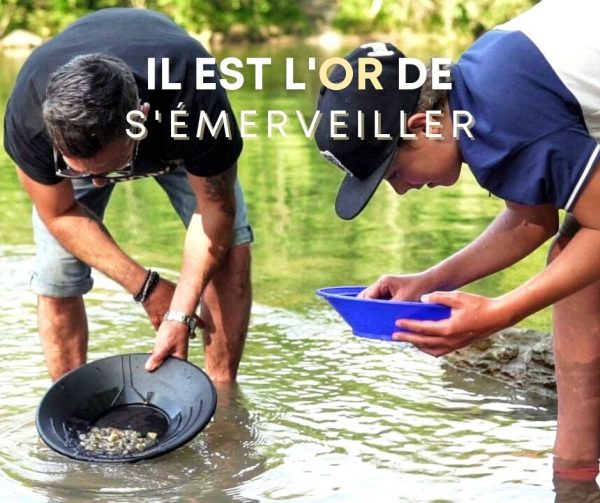 Orpaillage en rivière à Rumilly-Albanais
