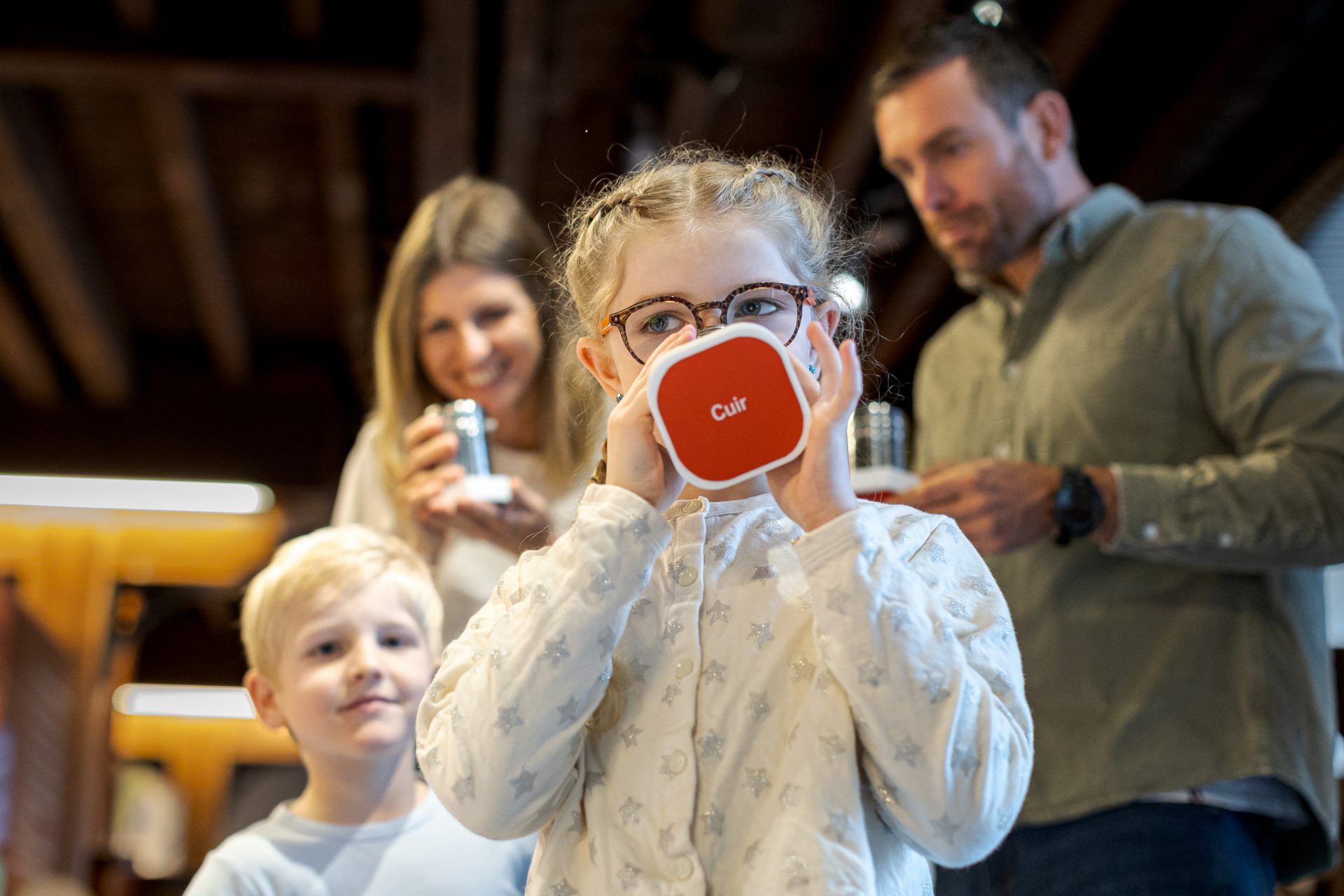 s'amuser et ralentir en famille