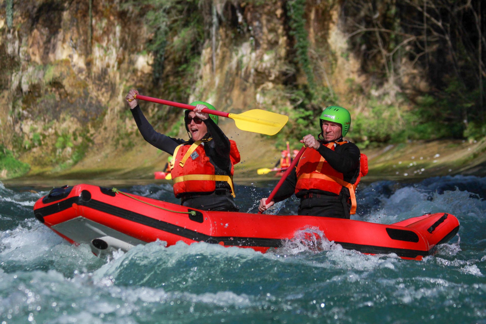 Forget everything except your paddle