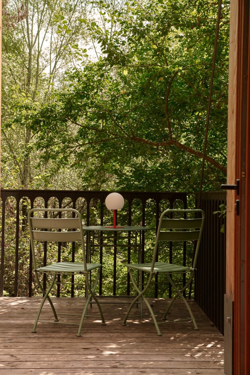 Terrasse en plein cœur en la nature