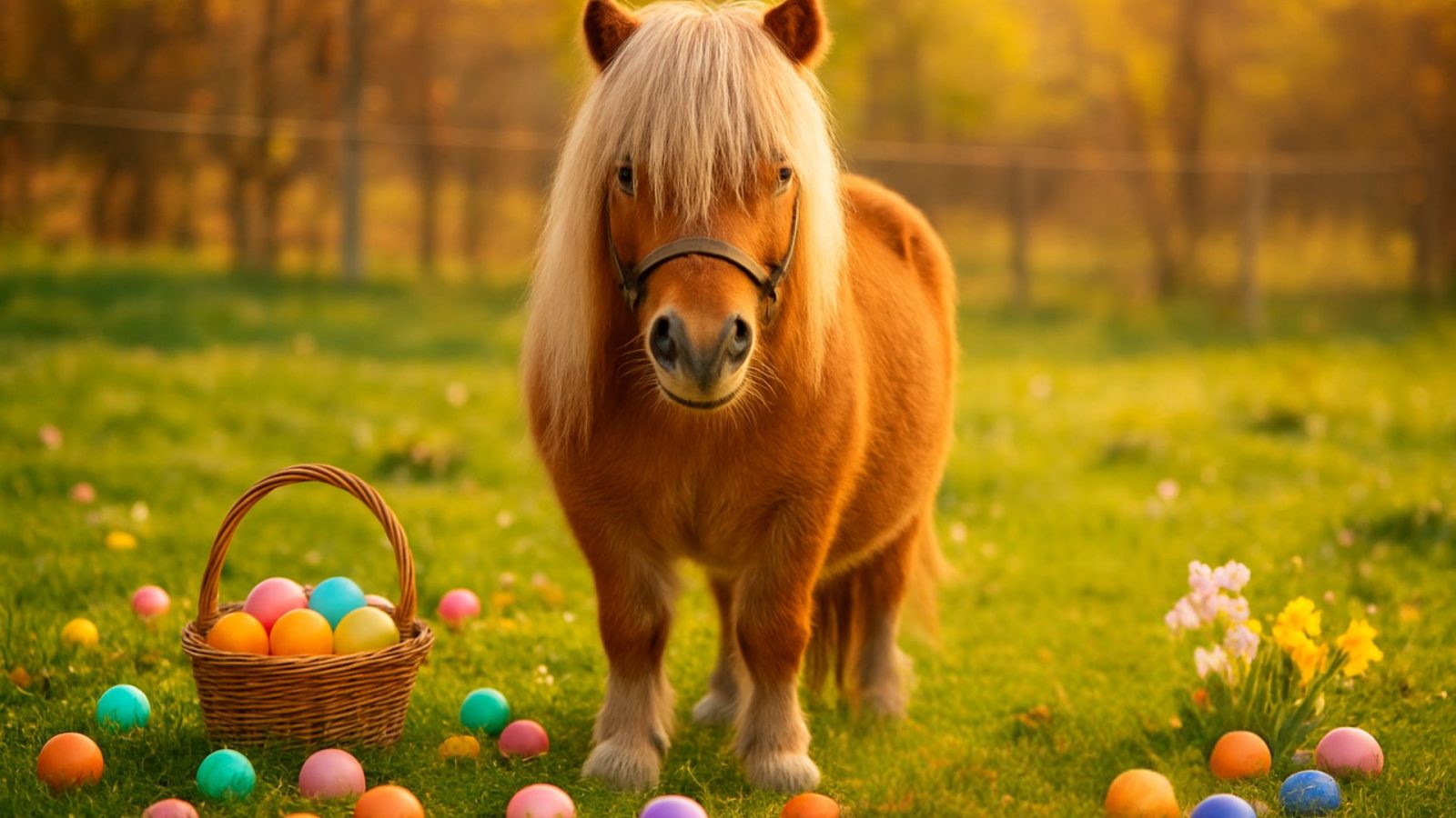 Pâques avec les poneys