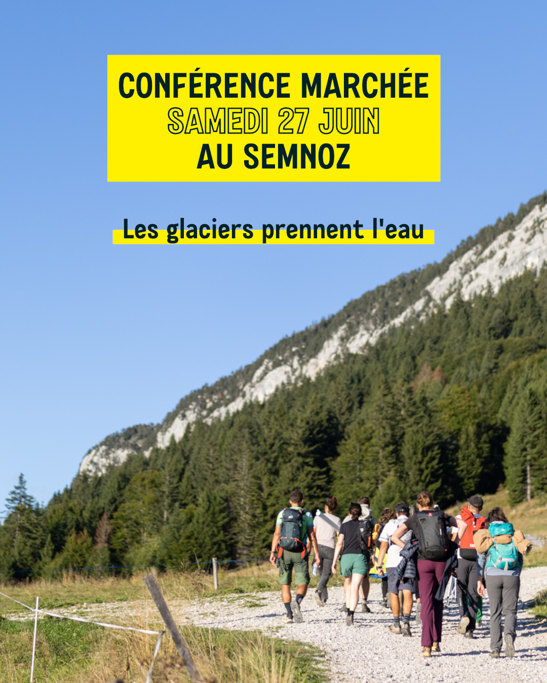 Conférence archée « les glaciers prennent l&rsquo;eau »
