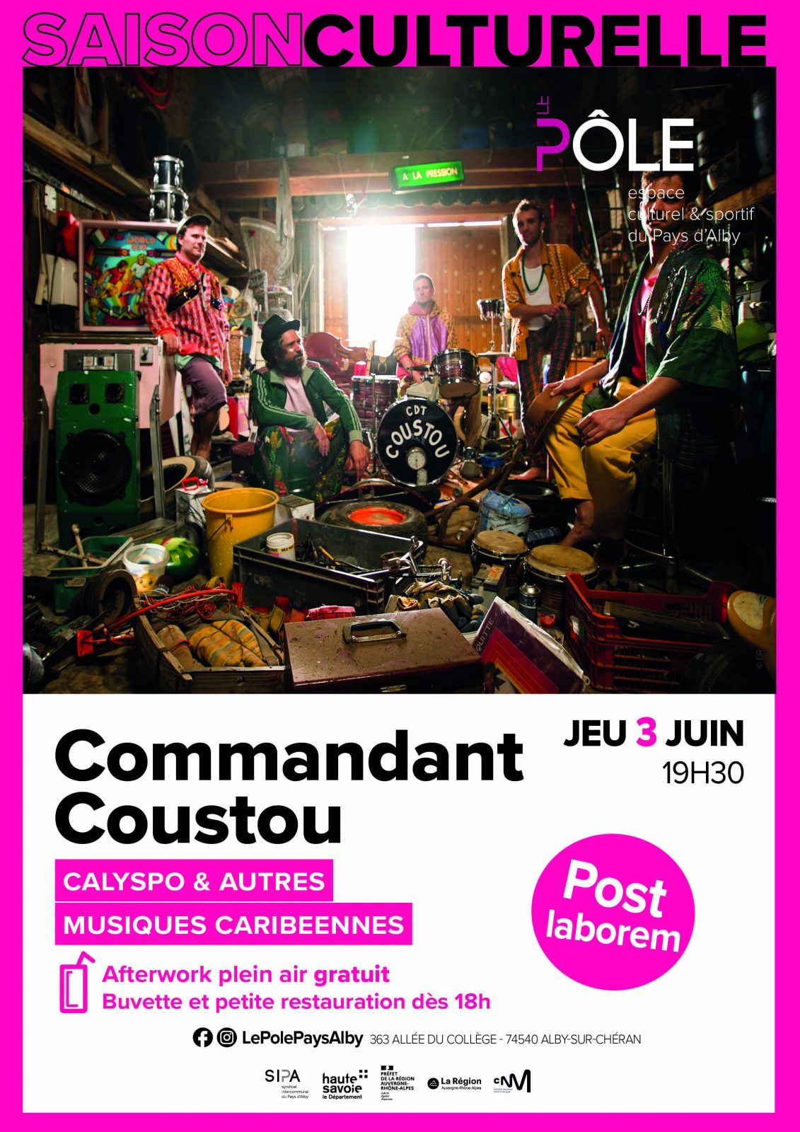 Concert : Commandant Coustou