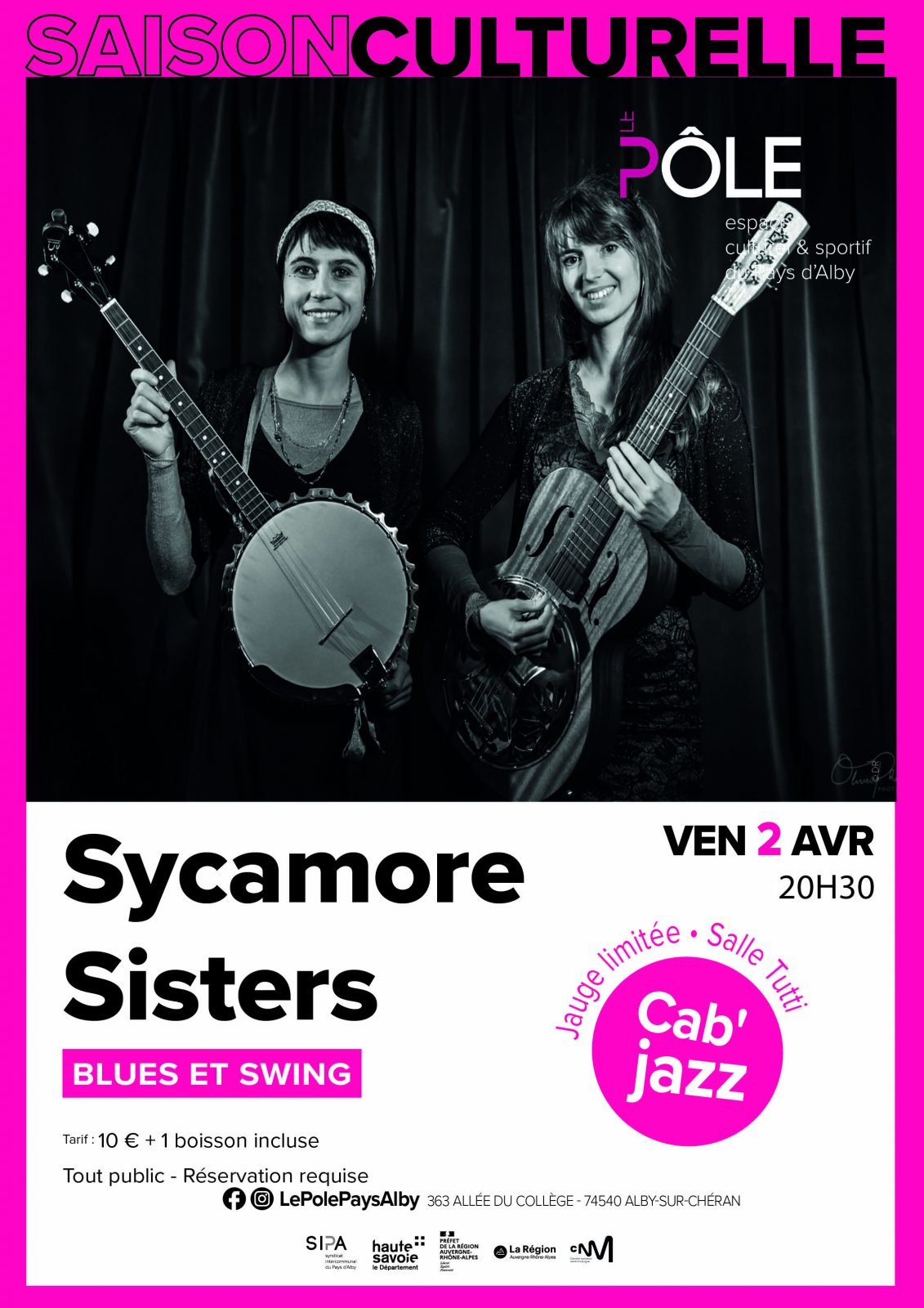 Concert blues et swing : Sycamore Sisters