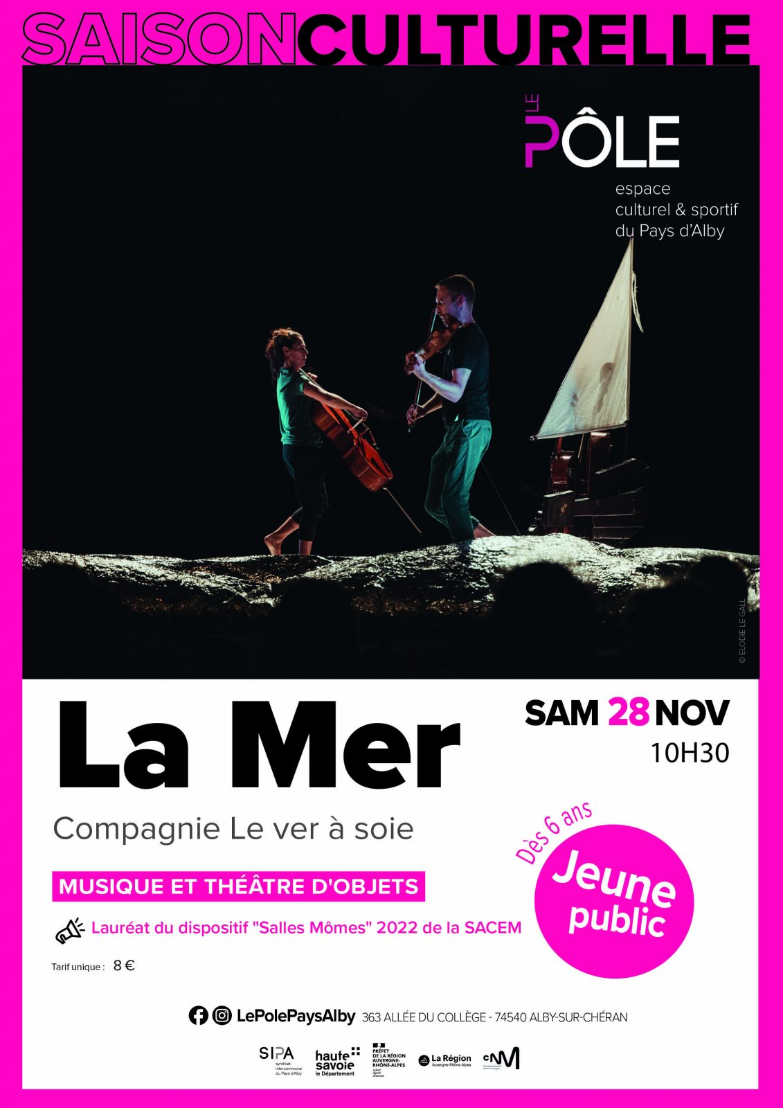 Spectacle : la mer