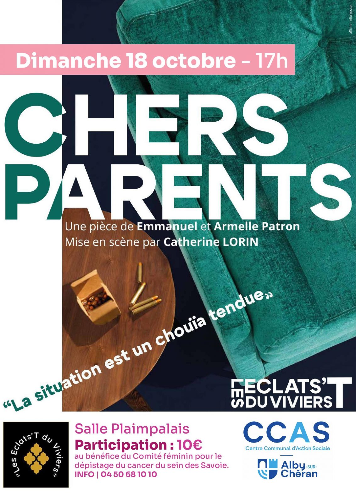 Pièce de Théâtre « Chers parents »